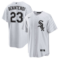 Chicago White Sox Andrew Benintendi White/Black Home Official Player Jersey