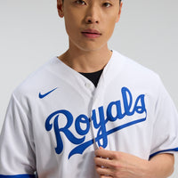 Kansas City Royals Bobby Witt Jr. White Home Replica Player Jersey