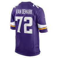 Minnesota Vikings Ryan Van Demark Purple Team Game Jersey