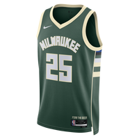 Milwaukee Bucks Icon Edition Swingman Jersey - White - Kasparas Jakučionis