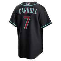 Arizona Diamondbacks Corbin Carroll Black Alternate Replica Jersey