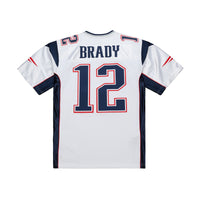 New England Patriots Tom Brady White 2000 Authentic Jersey