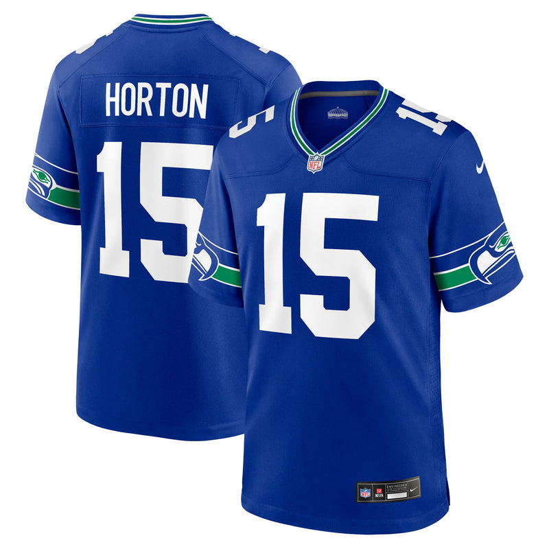 Seattle Seahawks Tory Horton Royal Alternate Game Jersey