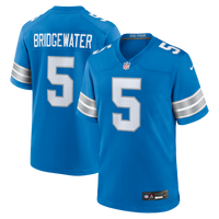 Detroit Lions Teddy Bridgewater Blue Team Game Jersey