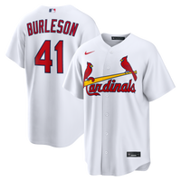 St. Louis Cardinals Alec Burleson White Home Replica Jersey