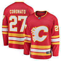 Calgary Flames Matt Coronato Red Home Breakaway Jersey