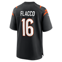Cincinnati Bengals Joe Flacco Black Team Game Jersey
