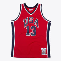 USA Basketball Authentic Jersey Chris Mullin 1984