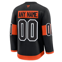 Philadelphia Flyers Black Alternate Premium Custom Jersey