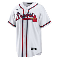 Atlanta Braves Joe Jiménez White Home Replica Player Jersey