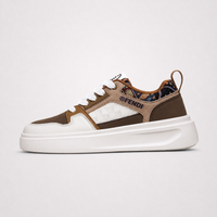 Fendi Sneakers Brown White - Unisex