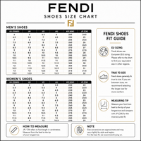 Fendi Sneakers Brown White - Unisex