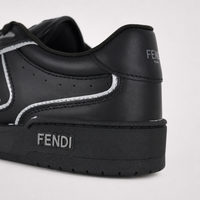 Fendi Sneakers Black White - Unisex