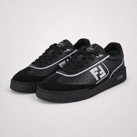 Fendi Sneakers Black White - Unisex
