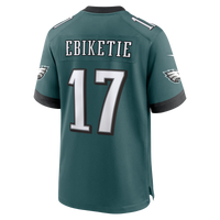 Philadelphia Eagles Arnold Ebiketie Midnight Green Team Game Jersey