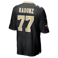 New Orleans Saints Dillon Radunz Black Team Game Jersey