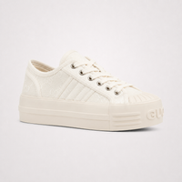 Gucci Chunky GG Canvas Sneakers White - Unisex