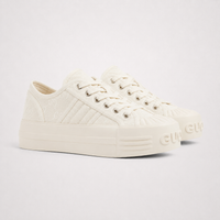 Gucci Chunky GG Canvas Sneakers White - Unisex