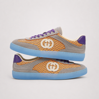 Gucci G75 Low Sneakers Grey Orange Purple - Unisex