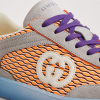 Gucci G75 Low Sneakers Grey Orange Purple - Unisex