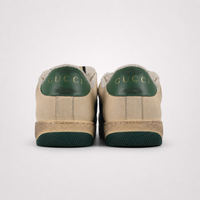 Gucci GG Canvas Screener Sneakers Cream Web - Unisex