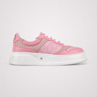 Gucci GG Supreme Sneakers Pink White - Women's