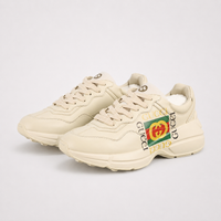 Gucci Rhyton Logo Sneakers Ivory - Unisex