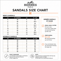 Hermès Chypre Sandals Brown - Men's