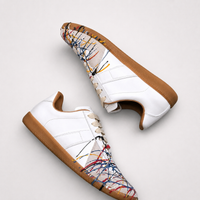 Maison Margiela Replica Sneakers White Paint Splatter - Unisex