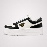 Prada 01 Sneakers White Black - Women's