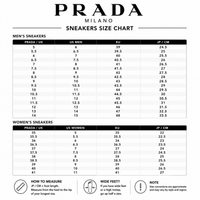 Prada 01 Sneakers White Black - Women's