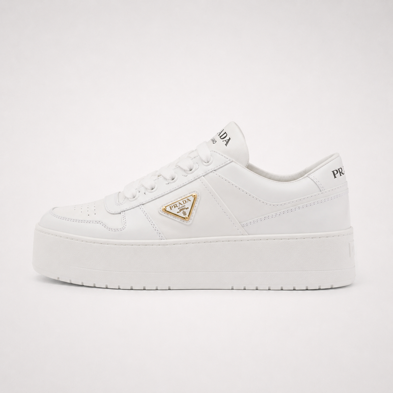 Prada Downtown Sneakers White - Women's