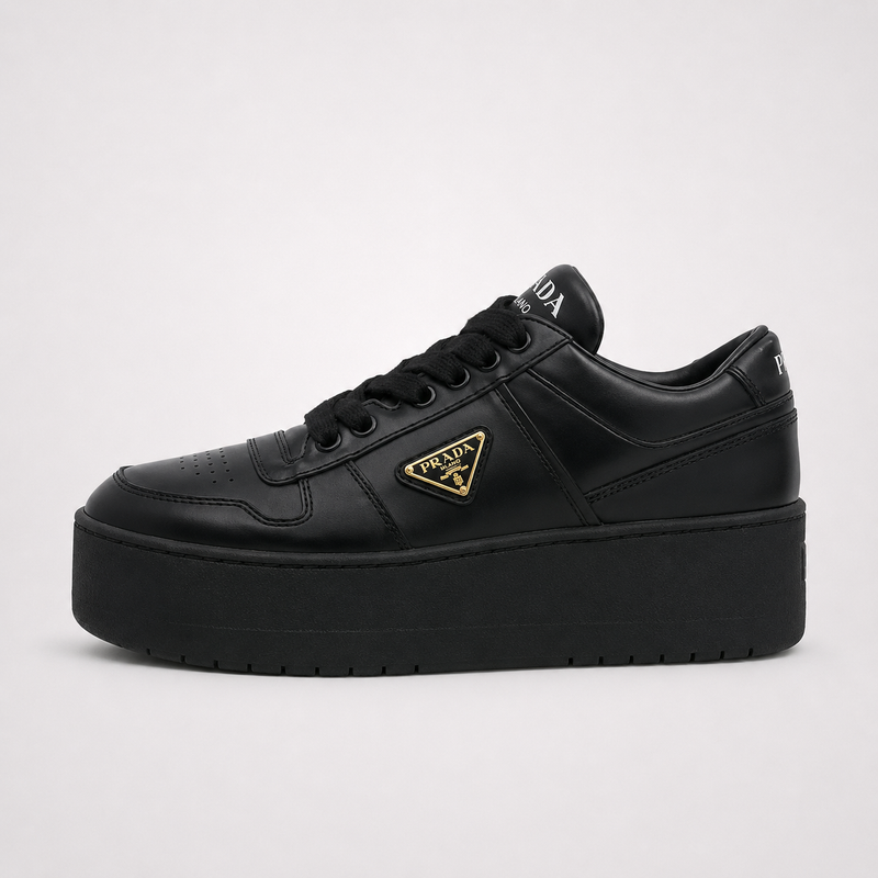 Prada Downtown Sneakers Black - Women's