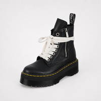 Rick Owens 1460 Pentagram Platform Boots Black - Unisex