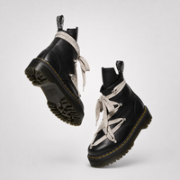 Rick Owens 1460 Pentagram Platform Boots Black - Unisex